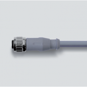 M12x1 connection cable, 4 Poles