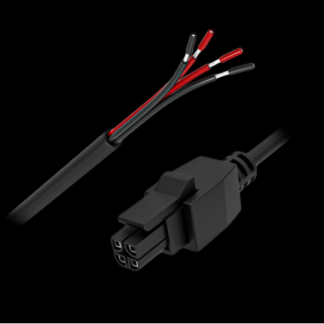 POWER CABLE WITH 4-WAY OPEN WIRE