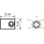 Luminaire à LED compact 185