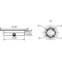 LED recessed luminaire EBLT 450