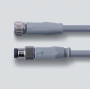 M12x1 connection cable, 5 Poles