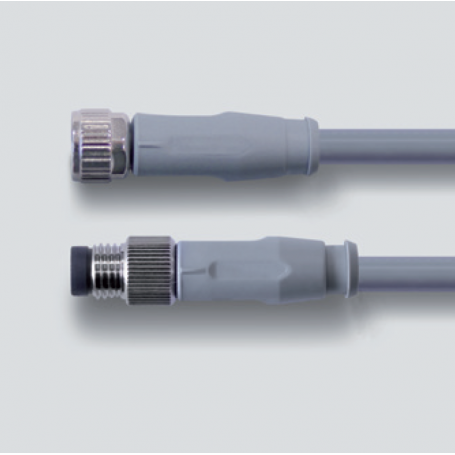 M12x1 connection cable, 5 Poles