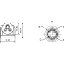 Surface mounted luminaires ELN