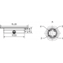 LED recessed luminaire EBLT 250