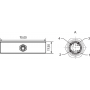 LED surface mounted luminaire FLS250